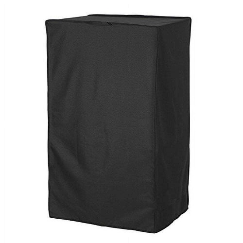 Grillabdeckung Für Smoker & Grill – Wasserdicht, 18 Oz PVC, Mit Luftschlitzen & Kordelzug, Blau