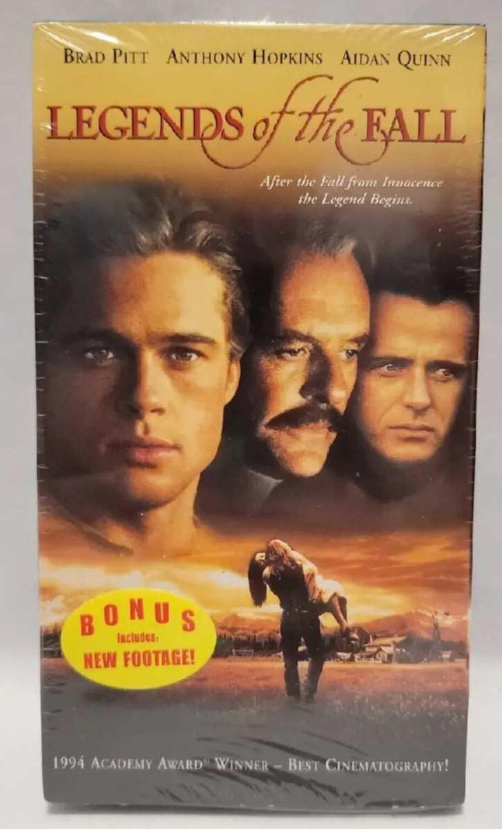 Legends of the Fall VHS Tape Y2K Blockbuster Movie BRAD PITT 