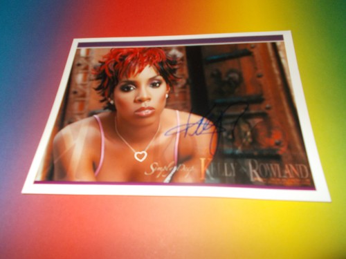 Kelly Rowland Destiny's Child signed signiert autograph Autogramm Foto in person