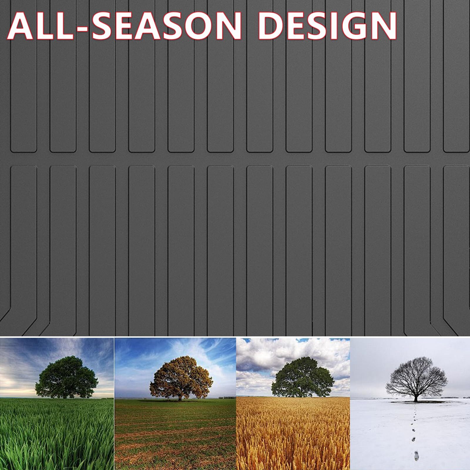 Cae Rear Trunk Mat Cargo Liner Area Floor Mat All Weather for HR-V FWD 2023-2025