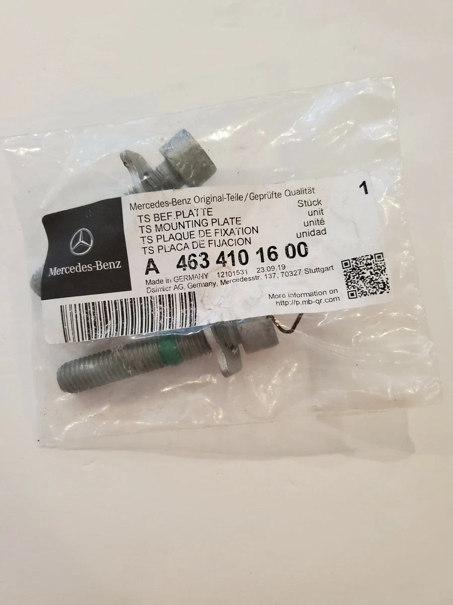 MERCEDES BENZ DRIVE SHAFT MOUNT PLATE A4634101600 | eBay