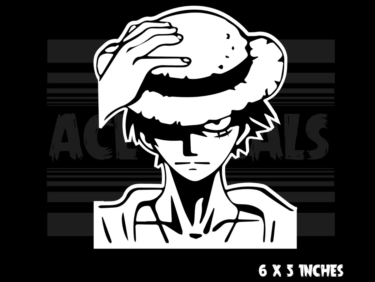 One Piece Luffy Anime Laptop Car Vinyl decal sticker