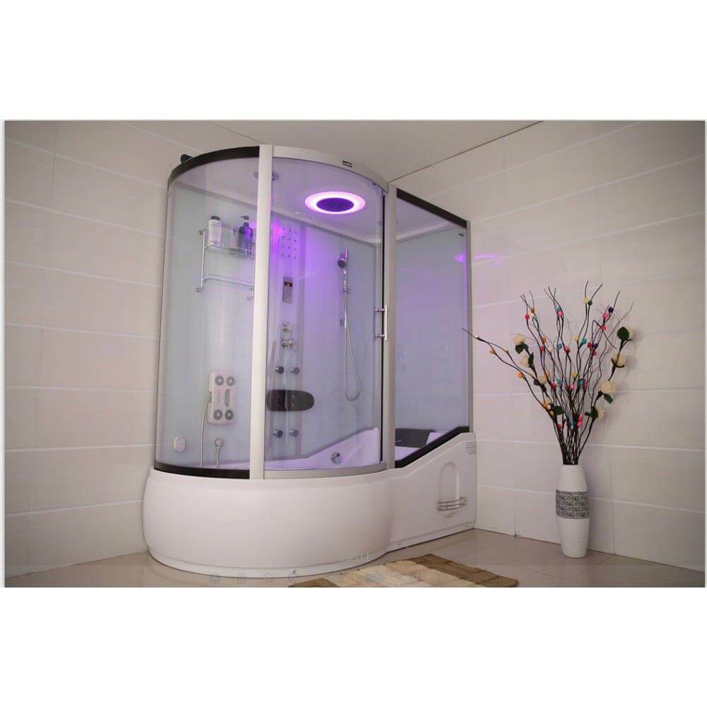 HOME DELUXE douche cabine de douche douche prête à l'emploi tampon de