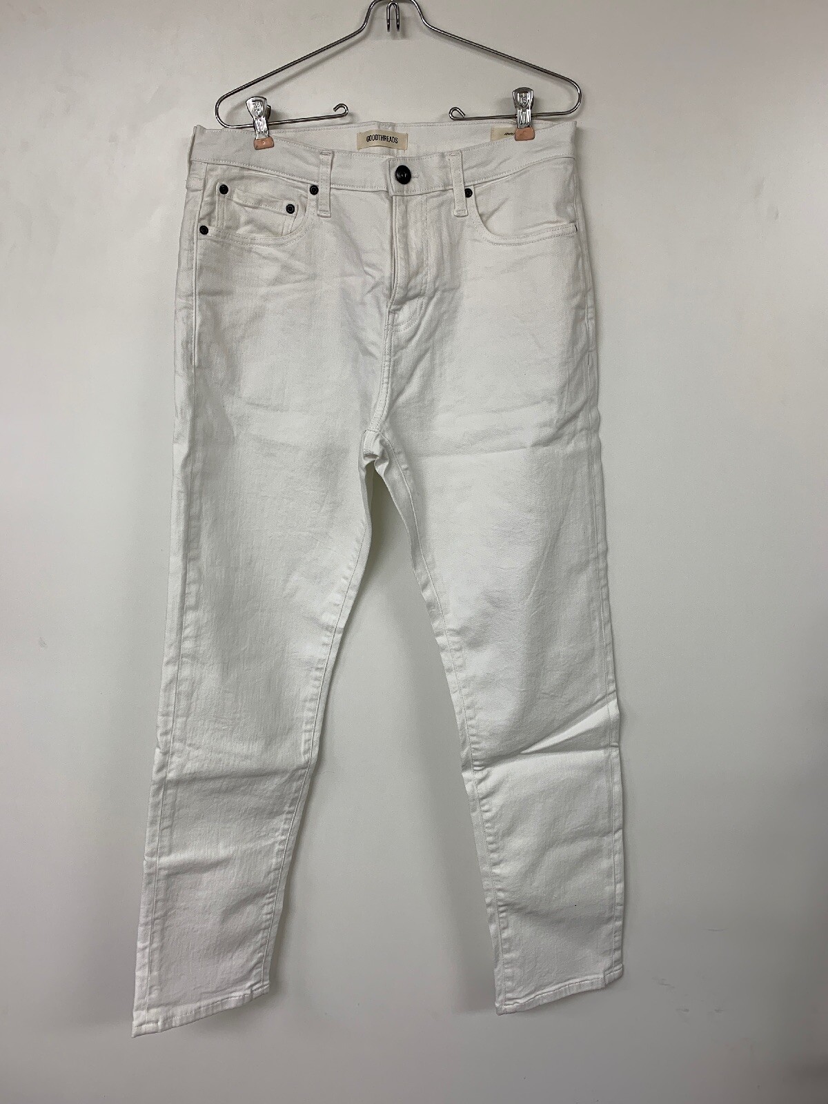 Goodthreads Men&rsquo;s Athletic Fit Jean, White, 32W x 31L