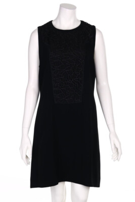rag & bone Kleid Etuikleid Spitzen Einsatz US 10 = D 40 schwarz NEU