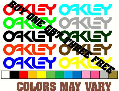 Oakley Logo Vinyl Decal Sticker