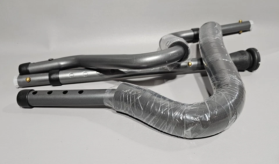 SunWalker Adjustable Folding Crutch, Metallic Grey Universal Size 45.5"- 57.5" - Image 2 of 4