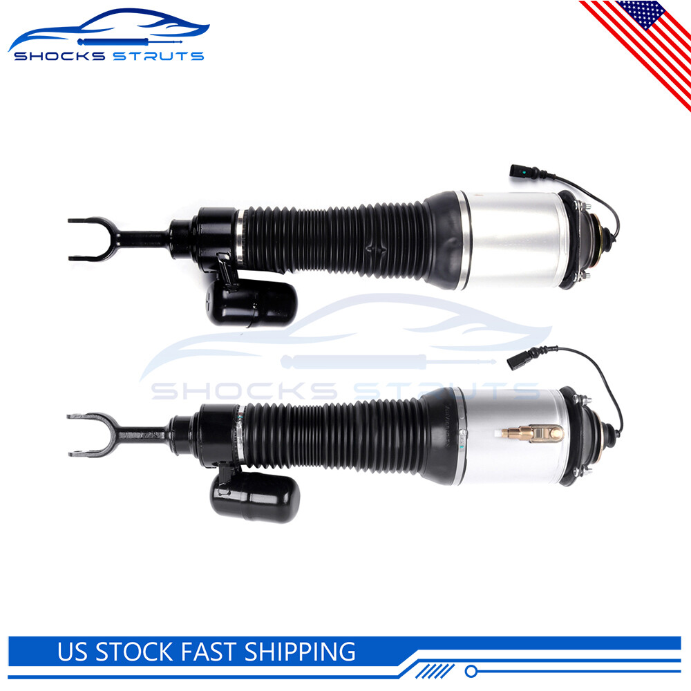 Front Pair For Volkswagen Phaeton V8 Bentley Continental GT GTC Air Shock Strut
