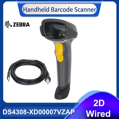 Symbol DS4308-XD00007VZAP Omni-Directional 1D/2D Handheld USB Barcode Scanner