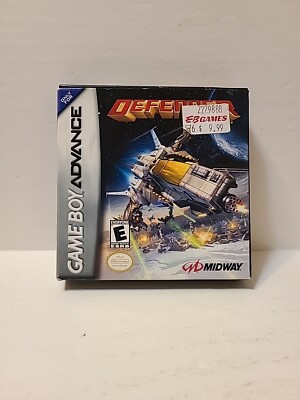 Defender Nintendo Game Boy Advance GBA Complete CIB Good Condition