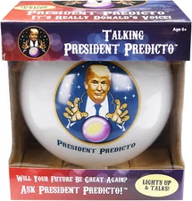 Talking President Predicto - Donald Trump Fortune Teller Ball - Lights Up & -
