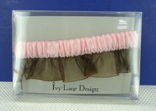 Ivy Lane Design Garter Pink  Brown TF
