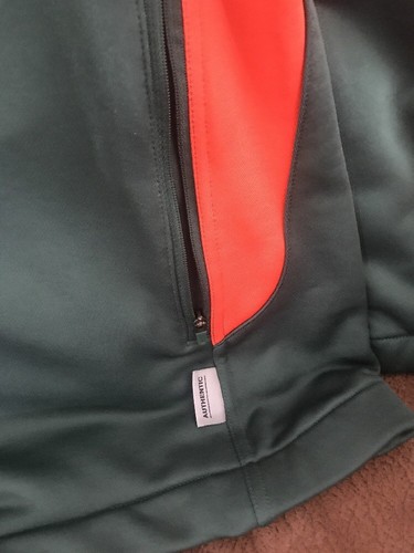 Nike Miami Hurricanes Um Ncaa Football Basketball Jacket Size M Mens - Picture 5 of 10
