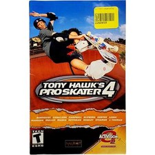  Manual Only Tony Hawk 4 - Sony Playstation 2 Tested Authentic