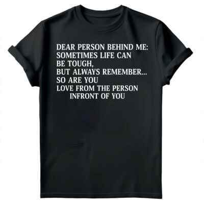 Liebe Person hinter mir Mental Health Awareness End The Stigma T-Shirt #MHA2
