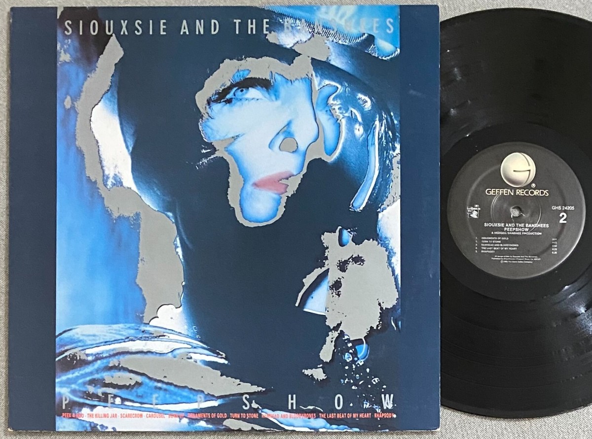 SIOUXSIE AND THE BANSHEES Peepshow GEFFEN LP OG Press w/ Lyric