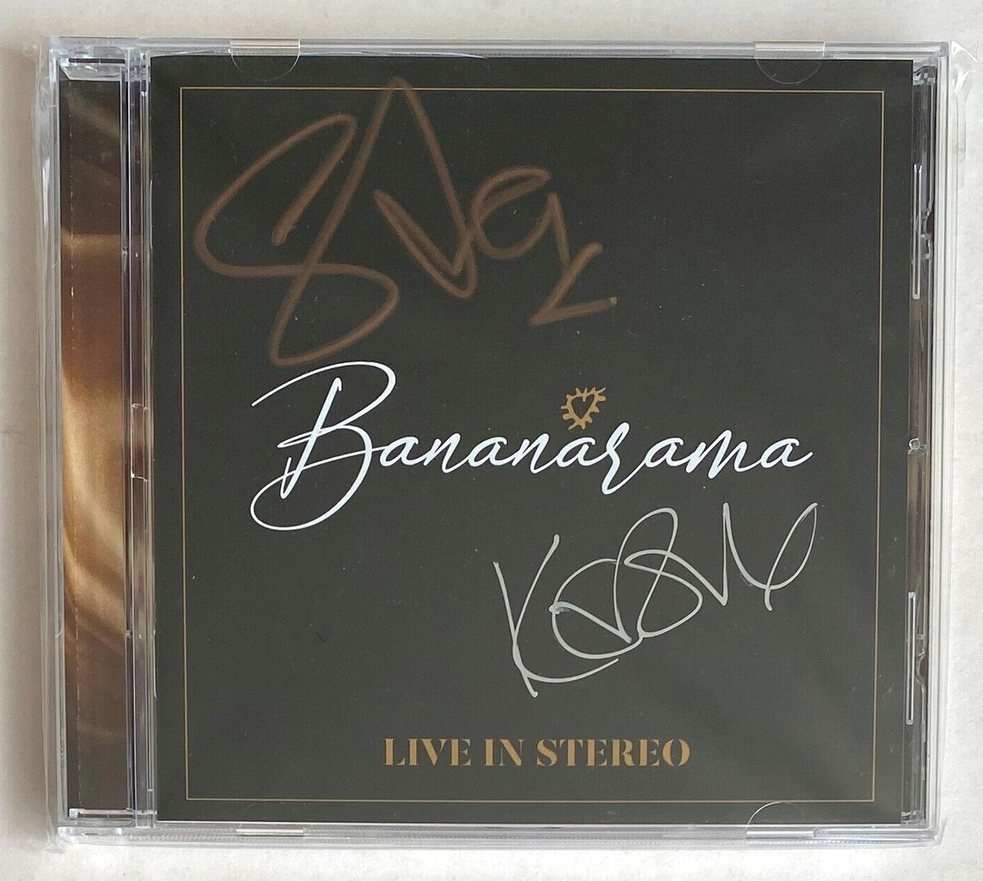 BANANARAMA * LIVE IN STEREO * UK SIGNED 14 TRK CD * BN&M! * VENUS * MOVIN' ON