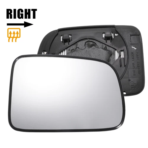 Car Right Passenger Side White Mirror Glass w/ Back Heated for Honda CR-V CRV