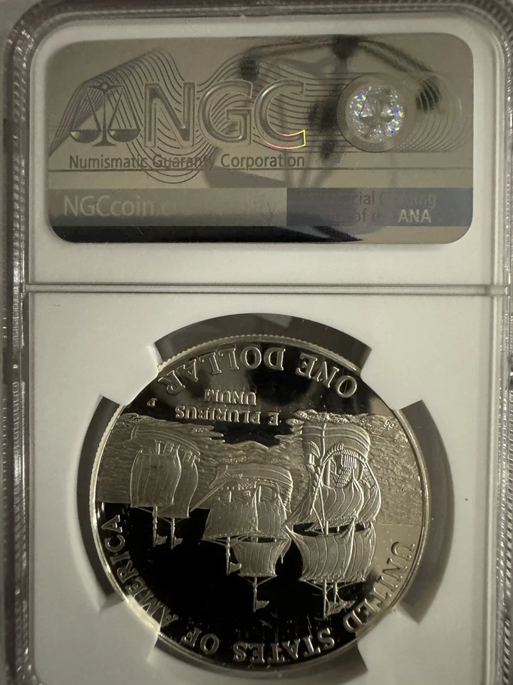 2007 P JAMESTOWN ANNIVERSARY NGC PF 69 ULTRA CAMEO.  - Image 2 of 4