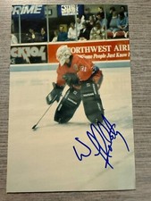 Wade Flaherty signed Kansas City Blades IHL Hockey photo NHL Islanders ,Panthers