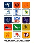 NFL 1960's 14 Color Team Logo's  8 X 10 Photo Picture Reprint