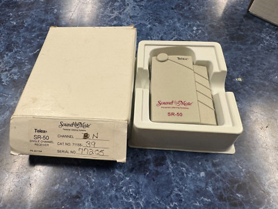 TELEX SOUNDMATE SR-50 Single Channel Receiver - Channel N (Open Box)