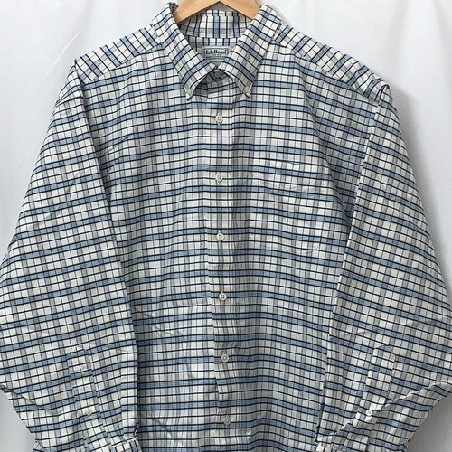 Herren L.L. Bean traditionelle Passform Flanell Button-Down Hemd Größe 18-33 gebraucht, in einwandfreiem Zustand - Bild 2 von 6