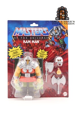 Actionfigur Ram Man Masters of the Universe 14cm. MOTU Origins Mattel GVL78 NEU