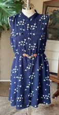 Always Indigo Dress, Size 1X