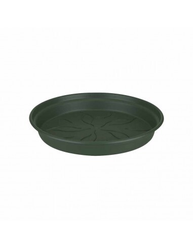 green basics saucer 45cm leaf green elho