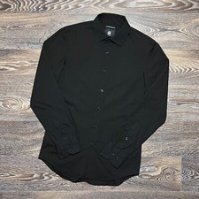 G-STAR RAW Black Core Super Slim Fit Button Up Shirt size Small