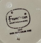 4 Franciscan Earthenware Apple Blossom Pattern Bread & Butter Plate 6.25in 60’s — photo 6
