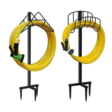 Garden Hose Holder Freestanding Water Hose Holder Heavy Duty Hose Storage Stand