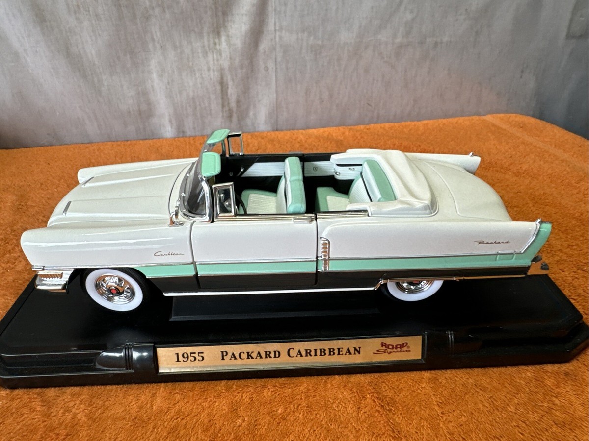 X•Yat Ming Road Signature 1/18 White Green 1955 Packard
