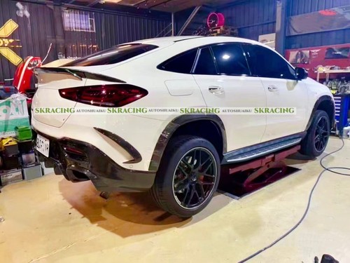 For Benz W167 C167 GLE450 GLE63 GLE53 Coupe 2020-2023 Gloss Black Spoiler Wing - Picture 4 of 9