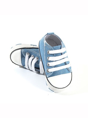 Chaussures de sport berceau bébé nourrisson garçon fille semelle souple antidérapante baskets chaussure 0-18M - Photo 9 sur 16