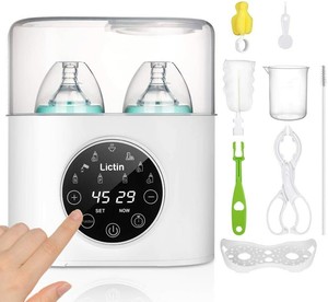Chauffe Biberon Sterilisateur Electrique Numerique Multifonctions 10 En 1 Bebe Ebay