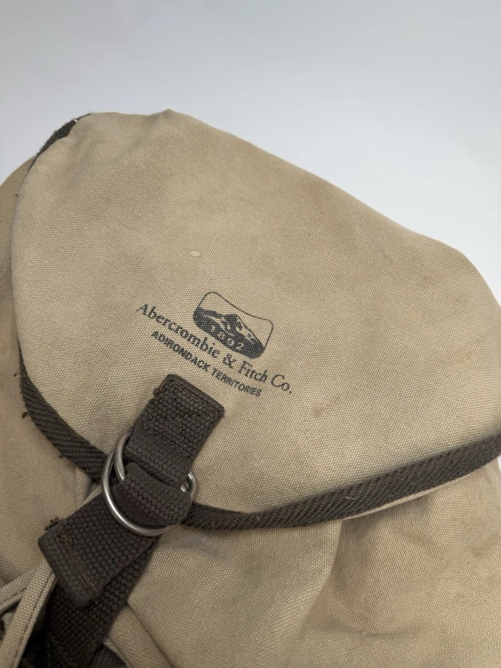 Mochila Mochila De Colección De Colección Abercrombie & Fitch Lona Adirondack Territories Foto 2 de 4