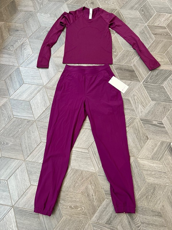 NWT Lululemon Adapted State High-Rise Jogger /Swiftly Chilled Grape  Size 4