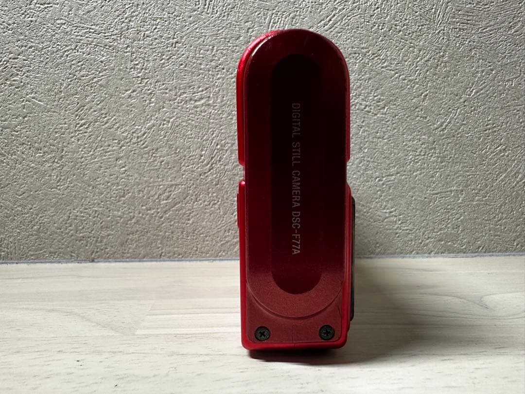 希少【付属品付き】SONY Cyber-shot DSC-F77 レッド Rare [Accessories included] SONY Cyber-shot DSC-F77 Red | eBay