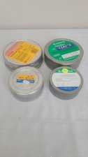 Vintage Lot of 4 Kodak Fuji Metal Film Canister Reel Holder Tins Made USA Japan