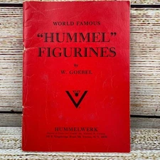 World Famous Hummel Figurines by W. Goebel Reference Book Catalog 1972 est