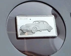 Vintage 1937 Cord Car - 1.6 Gram .925 Sterling Silver Mini Bar Proof Ingot Coin