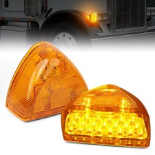 2pcs 31 Led Amber Triangle Turn Signal Lights For Trucks - Front Headlight Indic 2pcs 31 Led Amber Triangle Turn Signal Lights For Trucks - Front Headlight Indic