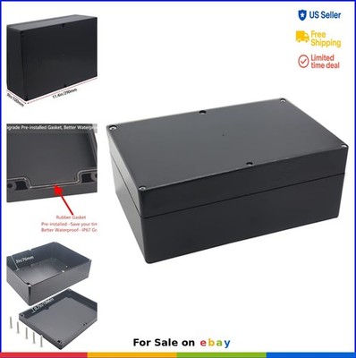 Watertight Junction Box IP67 Waterproof ABS Plastic Electronic Enclosure Case