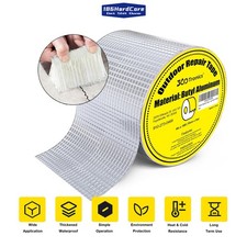 4"x16ft Aluminum Foil Butyl Tape Rubber- Waterproof RV Roof Repair Seal Patch