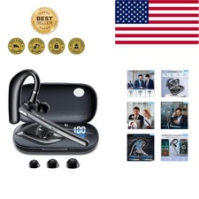 Bluetooth V5.3 Headset - 72-Hour Talk Time Active Noise Cancellation