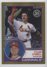 2018 Topps Silver Pack 1983 Design Chrome Gold 13/50 Tyler O'Neill #133 7c5
