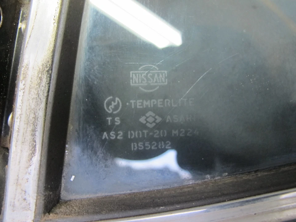 75-78 DATSUN S30 280Z CUARTO TRASERO DERECHO CRISTAL VENTANA OEM Foto 3 de 4