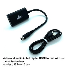 Kaico SEGA Saturn 1080p HDMI Adapter - for use with Sega - black 